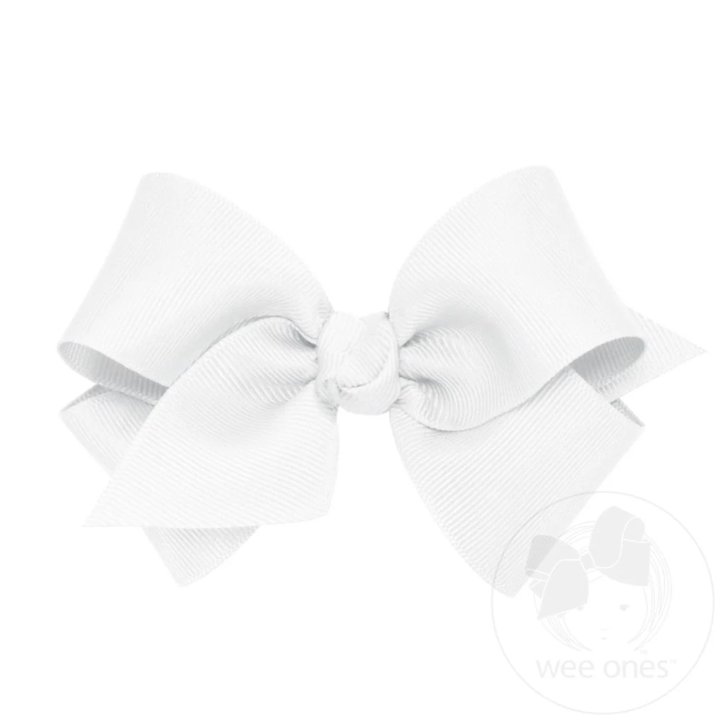 Girls' Wee Ones Small Classic Grosgrain Bow
