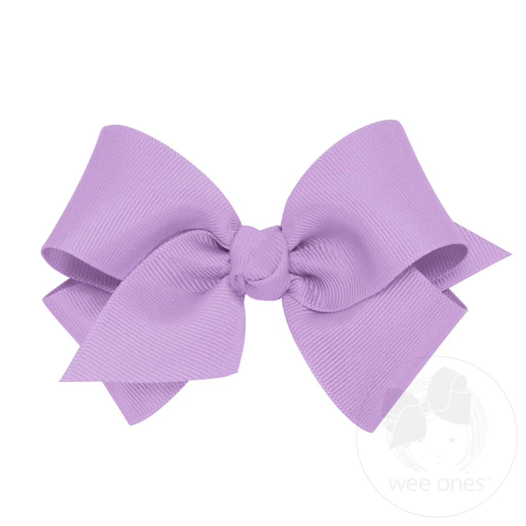 Girls' Wee Ones Small Classic Grosgrain Bow - Image 21