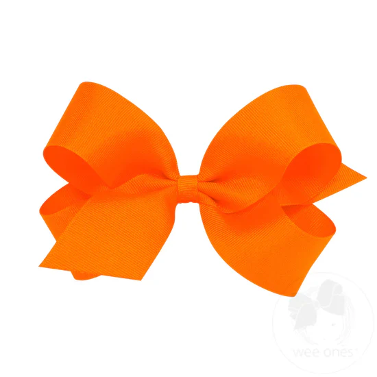 Girls' Wee Ones Large Classic Grosgrain Hair Bow - Image 12