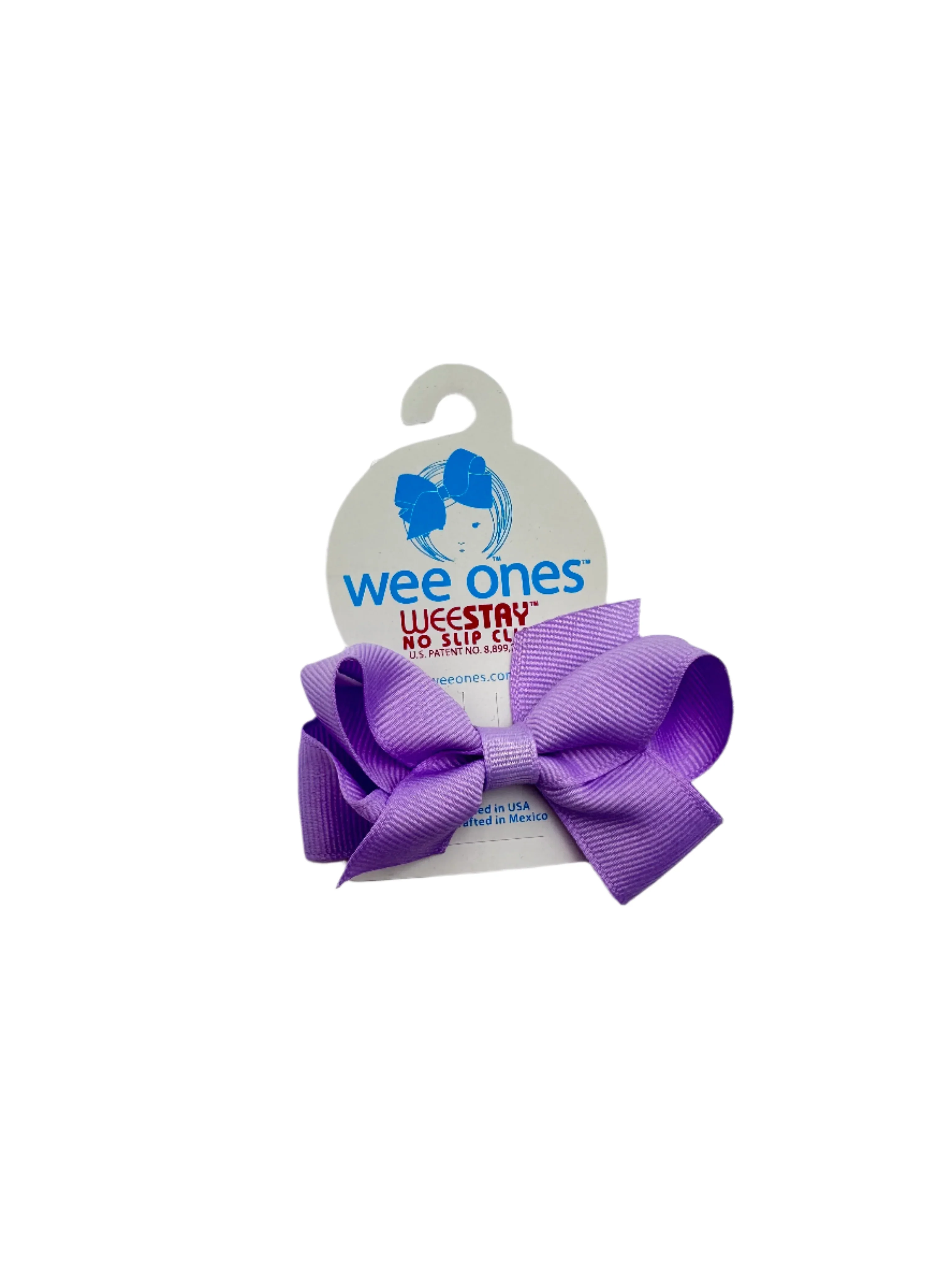 Girls' Wee Ones Mini Classic Grosgrain Hair Bow - Image 27