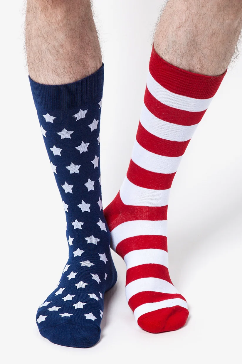 Wild Attire Stars & Stripes Socks - Image 2
