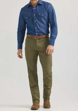 Wrangler Mens 47 Tough Comfort Pants - Image 3