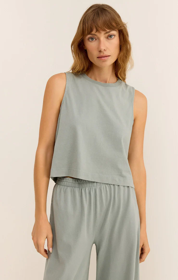 Z Supply Sloane Cotton Jersey Tank - Image 4