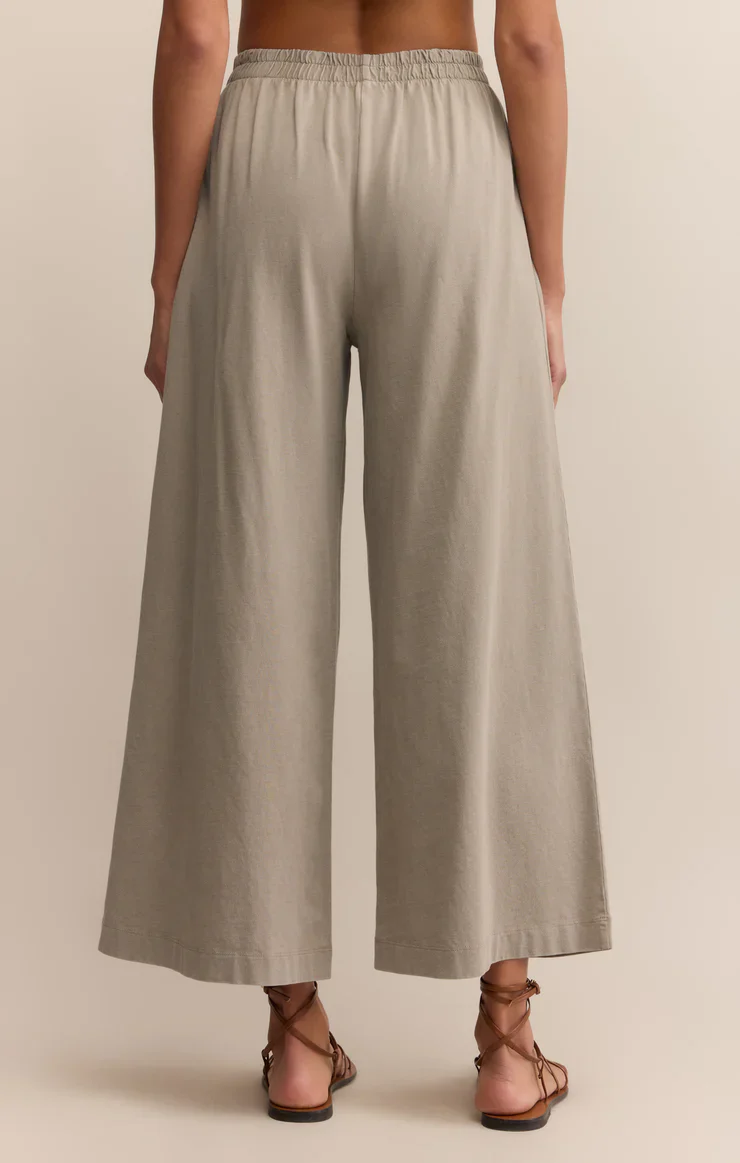 Z Supply Scout Jersey Crop Flare Pant - Image 3