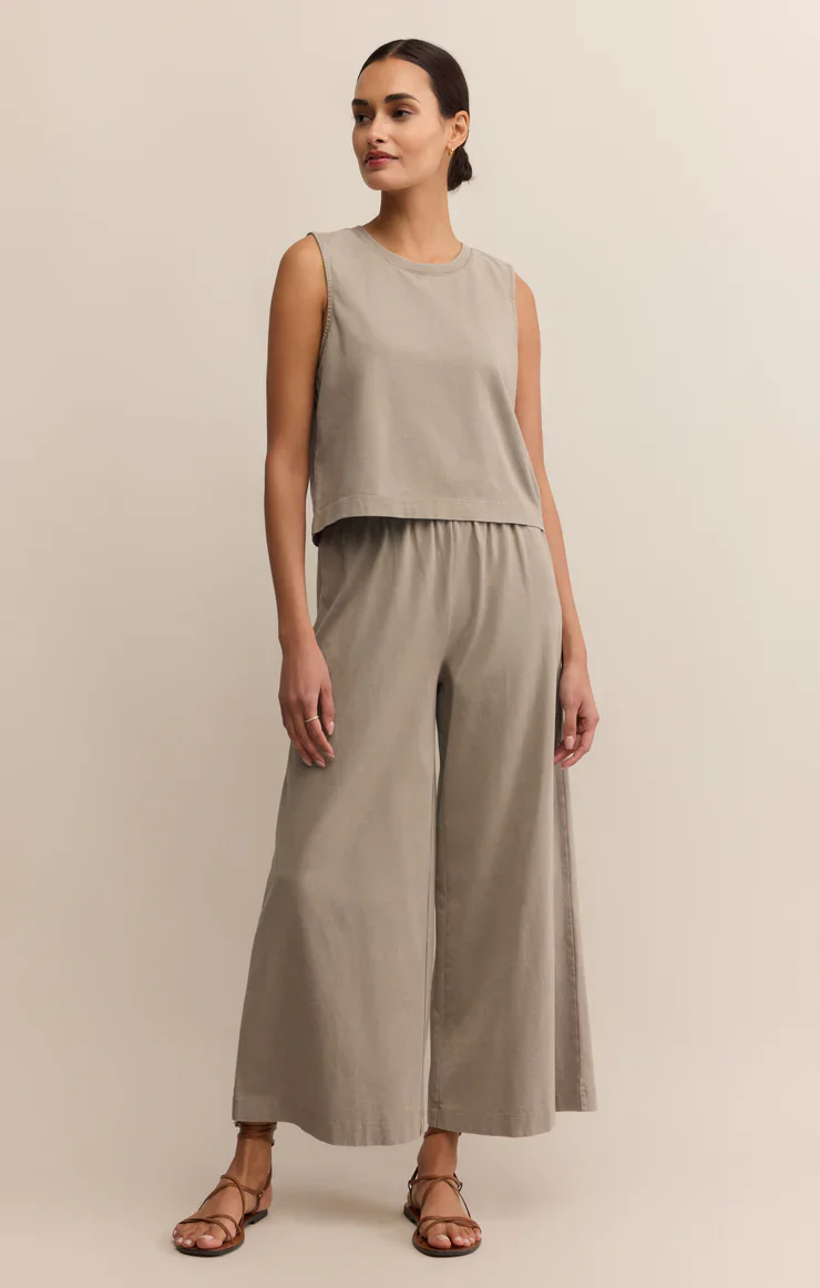 Z Supply Scout Jersey Crop Flare Pant - Image 5